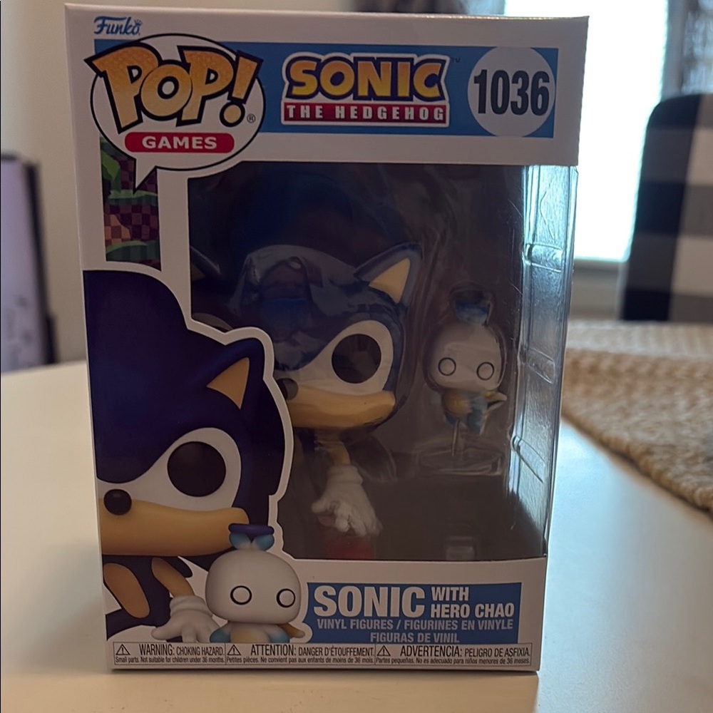 Funko Sonic the Hedgehog with Hero Chao Figure